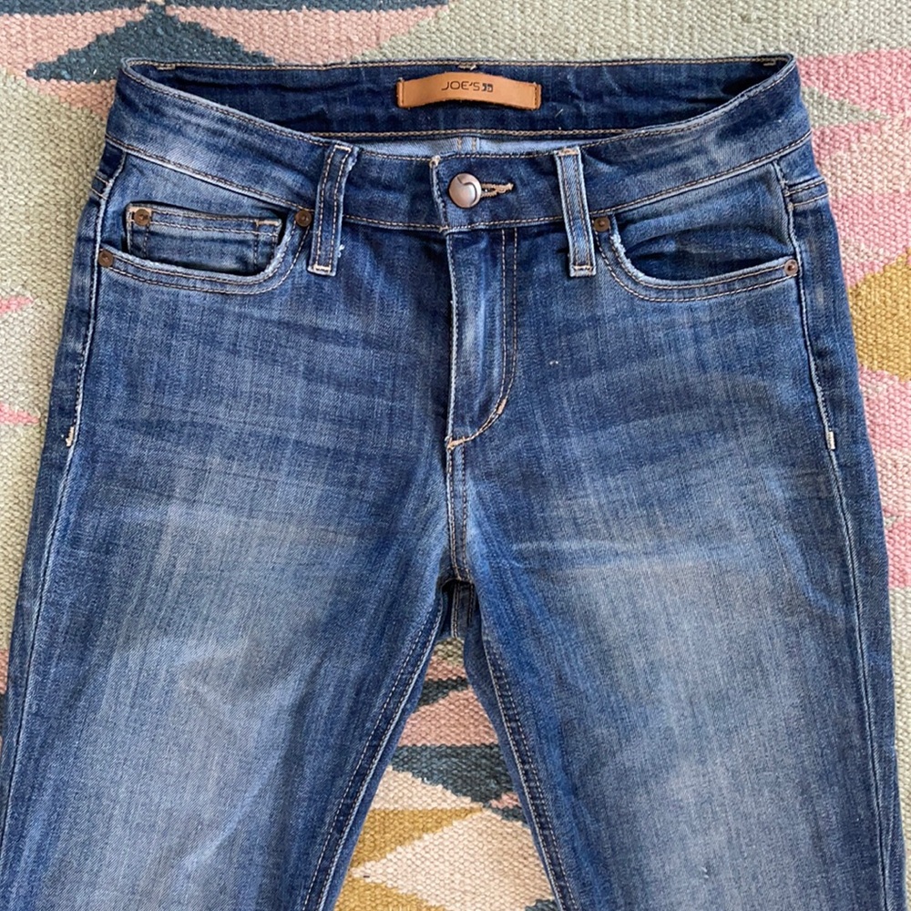 Joe’s mid rise skinny ankle jeans